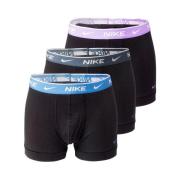 Zwarte Boxer Pak Tri-Pack Nike , Black , Heren