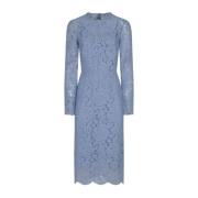 Elegante Abito Jurken Dolce & Gabbana , Blue , Dames