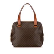 Pre-owned Fabric handbags Celine Vintage , Brown , Dames