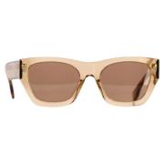 Pre-owned Acetate sunglasses Fendi Vintage , Brown , Dames