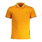 Polo Shirt met Contrasterende Details Harmont & Blaine , Orange , Here...