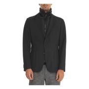 Tijdloze Blazer voor een Stijlvolle Look Boss , Black , Heren