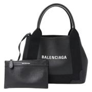 Pre-owned Leather handbags Balenciaga Vintage , Black , Dames