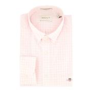 Casual Roze Overhemd Gant , Pink , Heren