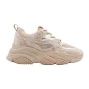 Stijlvolle Sneakers voor Heren Steve Madden , Beige , Dames