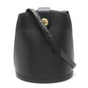 Pre-owned Leather louis-vuitton-bags Louis Vuitton Vintage , Black , D...