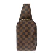 Pre-owned Canvas louis-vuitton-bags Louis Vuitton Vintage , Brown , Da...