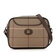 Pre-owned Canvas shoulder-bags Burberry Vintage , Brown , Dames