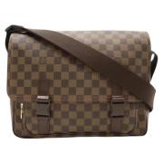 Pre-owned Canvas louis-vuitton-bags Louis Vuitton Vintage , Brown , Da...