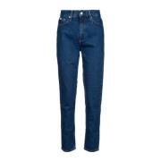 Stijlvolle Herenbroek Calvin Klein , Blue , Dames