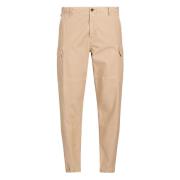 Gabardine Cargo Broek Tommy Hilfiger , Beige , Heren