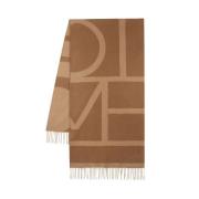 Wool scarves TotêMe , Brown , Dames