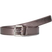 Metallic Leren Riem Notre-v , Gray , Dames