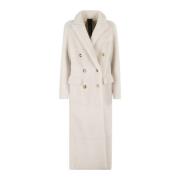 Warme Shearling Winterjas Blancha , White , Dames