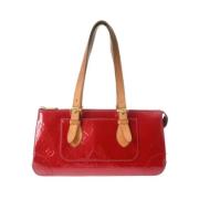 Pre-owned Leather louis-vuitton-bags Louis Vuitton Vintage , Red , Dam...