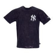 MLB Gewassen Grafische Tee New Era , Blue , Heren