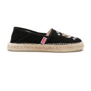 Zwarte Espadrilles Damesschoenen Kenzo , Black , Dames