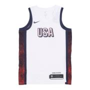 USA Basketball Tank Top Nike , White , Heren