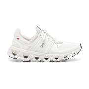 Witte Mesh Sneakers Reflecterende Details On Running , White , Heren