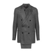 Elegante Grijze Jurk Lardini , Gray , Heren