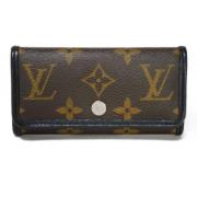 Pre-owned Leather wallets Louis Vuitton Vintage , Brown , Heren