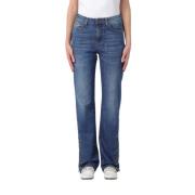 Klassieke Denim Jeans met 5 Zakken Twinset , Blue , Dames