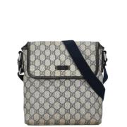 Pre-owned Canvas gucci-bags Gucci Vintage , Beige , Dames