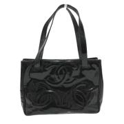 Pre-owned Leather chanel-bags Chanel Vintage , Black , Dames