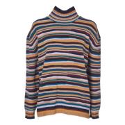 Gestreepte Multicolor Gebreide Trui PS By Paul Smith , Multicolor , Da...