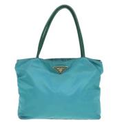 Pre-owned Fabric prada-bags Prada Vintage , Blue , Dames