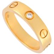 Pre-owned Yellow Gold rings Cartier Vintage , Yellow , Unisex