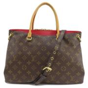 Pre-owned Canvas handbags Louis Vuitton Vintage , Brown , Dames