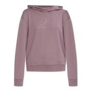 Sweatshirt met Logo Emporio Armani EA7 , Purple , Dames