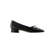 Leather flats aeyde , Black , Dames