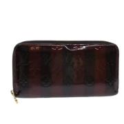 Pre-owned Leather wallets Louis Vuitton Vintage , Brown , Dames