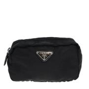 Pre-owned Fabric clutches Prada Vintage , Black , Dames