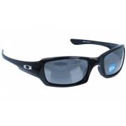 Squared Zonnebril met Gepolariseerde Lenzen Oakley , Black , Unisex