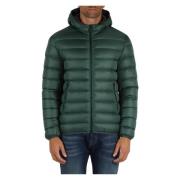 Gewatteerde Hoodiejas E-Concrete Colmar , Green , Heren