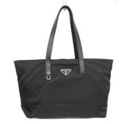 Pre-owned Fabric totes Prada Vintage , Black , Dames