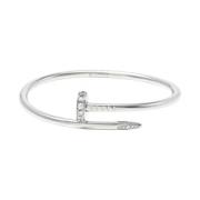 Pre-owned White Gold bracelets Cartier Vintage , Gray , Dames