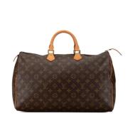 Pre-owned Canvas louis-vuitton-bags Louis Vuitton Vintage , Brown , Da...