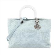 Pre-owned Denim handbags Dior Vintage , Blue , Dames