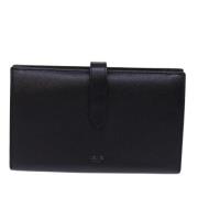 Pre-owned Leather wallets Celine Vintage , Black , Dames