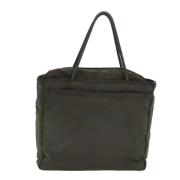 Pre-owned Fabric totes Prada Vintage , Green , Dames