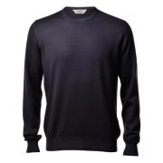 Stijlvolle Paricollo Shirt Gran Sasso , Blue , Heren