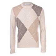 Stijlvolle Paricollo Shirt Gran Sasso , Beige , Heren