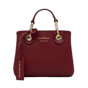 Stijlvolle Shoppingtas in Vino/Tempesta Emporio Armani , Red , Dames