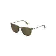 Groene Rook Zonnebril G61P Police , Green , Unisex