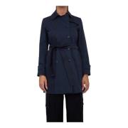 Stijlvolle Trenchcoat voor Vrouwen Marella , Blue , Dames