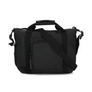 Zwarte Waterdichte Duffel Tas met Handvatten Rains , Black , Dames